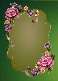 Pin Di Carmen Leon Su Background Cornici Peonie Di Carta Fiori