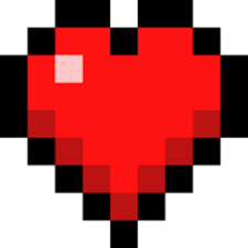 Heart Items Mod Mod 1 14 4 1 13 2 1 12 2 1 11 2 1 10 2 1 8 9 1 7 10 Minecraft Modpacks Minecraft Drawings Minecraft Heart Pixel Art