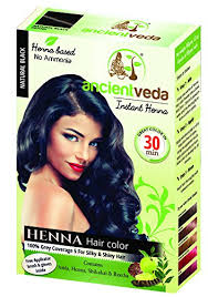 Henna has the ability to reduce dandruff, cure ringworm, and kill head lice. Amazon Com Ancientveda Henna Hair Color Instant Henna With Applicator Brush And Gloves 60 Grams Black 60 Gram Black Beauty