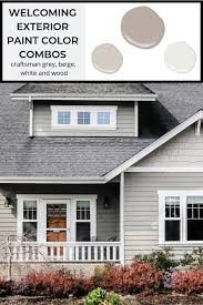While a fresh coat of smoky gray, navy blue, or black paint on your home's exterior may look good for a while, it's probably not long for this world. 5 Welcoming Exterior Paint Color Combinations Exterior House Paint Color Combinations Best Exterior Paint House Paint Exterior