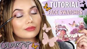 On popsugar beauty you will find news, photos and videos on beauty, style, and colourpop. Colourpop Butterfly Collection Tutorial Face And Eye Swatches Youtube
