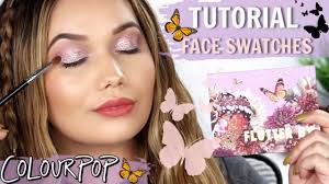 On popsugar beauty you will find news, photos and videos on beauty, style, and colourpop. Colourpop Butterfly Collection Tutorial Face And Eye Swatches Youtube