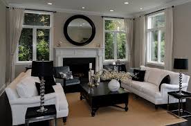 Black And White Furniture Set 72 Living Rooms With White Furniture Sofas And Chairs Modern White Living Room Small Living Room Design Black And White Living Room