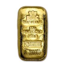 A gold bar, also called gold bullion or gold ingot, is a quantity of refined metallic gold of any shape that is made by a bar producer meeting standard conditions of manufacture, labeling, and record keeping. 50 Gram Gold Bars For Sale Money Metals Exchange
