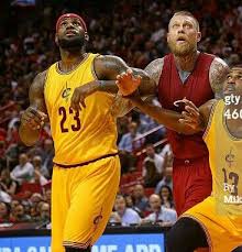 Lebron James And Chris Anderson Miami Heat
