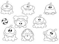 Coloring pages, dolls and toys coloring pages / by aiza. Coloring Pages Cut The Rope Morning Kids