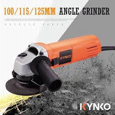 This grinder, however, is often used in conjunction with small amounts of water sprinkled on the surface of the concrete to prevent dust. Kynko 115mm Cutting Tools Grinding Tools Electric Angle Grinder Kd38 China Angle Grinder Electric Angle Grinder Made In China Com