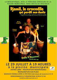 Spectacle Djamil Le Crocodile Ville De Saint Martin De Crau Facebook