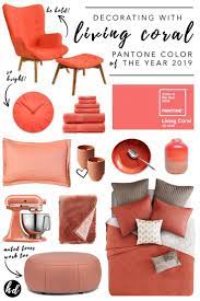Decorating With Living Coral Pantone Color Of The Year 2019 Coral Home Decor Coral Decor Coral Interior