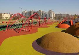 Juegos De Ultima Generacion En Parques Y Plazas Juegos De Plaza Diseno De Patio De Recreo Parques