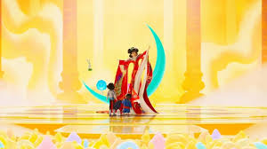The character fei fei, voiced by cathy ang, in a scene from netflix's over the moon.netflix. Director Glen Keane On The Importance Of Over The Moon Exclusive Interview Discussingfilm