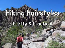 12 Hiking Hairstyles For Medium Length Or Long Hair That Are Both Pretty And Practical From Braids And Buns T Hiking Hair Hiking Hairstyles Hiking Hair Styles