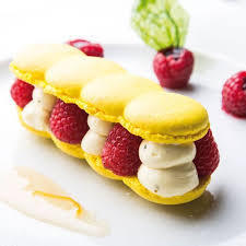 Macarons Citron Basilic Arts Gastronomie Macaron Citron Recette Macaron Dessert Gastronomique