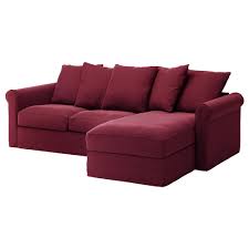 Shop the red tag sale & save big on red tag items + get free shipping on everything!* Pe668714 Ikea Red Leather Sofa Gronlid Seat And Chaise Longue Ljungen Dark Fabulousonal Loveseat Sets Slavyanka