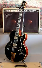 Gibson Black Acoustic Electric Guitar 1961 Gibson L 5ces Black And Red Guitars Archtop Electric Acoustic Guitar Exchange Jazz Guitar Guitar Electric Guitar