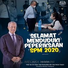 Hari ini bermula lah secara rasmi perjuangan para pelajar yang menjadi calon spm untuk tahun 2014. Muhyiddin Rakam Ucapan Selamat Maju Jaya Kepada Calon Spm