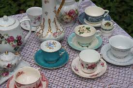 Vintage China Rental Teacups And Saucers Tea Cups Bone China Tea Cups Tea Cups Vintage