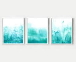 Abstract & beautifu logo wall decor stickers pattern art decals 90 pcs 3x3 ka63. Turquoise Wall Art Set Of 3 Abstract Art Prints Modern Etsy Turquoise Wall Art Abstract Art Prints Scandi Art