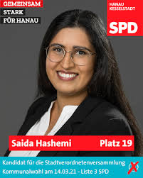 Good availability and great rates. Saida Hashemi Platz 19 Stadtverordnetenversammlung Spd Kesselstadt