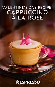 Cappuccino A La Rose Coffee Recipes Espresso Recipes Easy Coffee Recipes