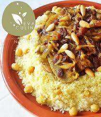 Couscous Tfaya Couscous Marocain Recette Couscous Marocain Couscous Tfaya Cuisine Marocaine