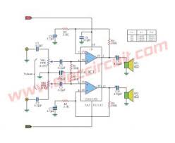 Even a 5v audio amplifier circuit diagram. 108 Power Amplifier Circuit Diagram With Pcb Layout Eleccircuit Com