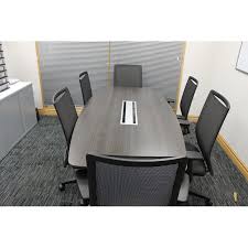 Combine our meeting chairs with other boardroom furniture and chairs from our other ranges to create breakout spaces within your boardroom too. Large Executive Boardroom Table Dark Grey London Uk
