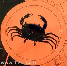 Dionysus — the god of wine, parties, festivals and indulgence. Carcinus Karkinos Giant Crab Of Greek Mythology