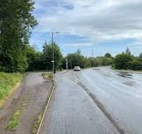 The disused road used up until 1966 when the A87 was ...