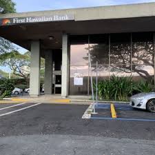 Its principal subsidiary, first hawaiian bank, was founded in 1858 and is hawaii's largest financial institution with branch locations throughout hawaii, guam and saipan. First Hawaiian Bank Moanalua Branch 15 Photos 22 Reviews Banks Credit Unions 1000 Mapunapuna St Honolulu Hi Phone Number Yelp