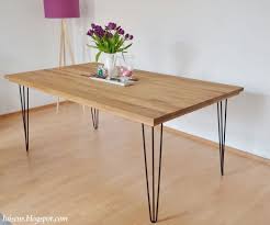 Hairpin Legs Stahl Tischbeine Metall Esstisch Bauen Diy Hairpinlegs Eiche Holz Dining Table Metal Dining Table Dining Table Legs