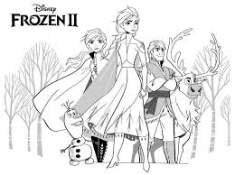 Ausmalbilder prinzessin elsa und anna fanta. Frozen 2 Coloring Pages 100 Images With Your Favorite Characters