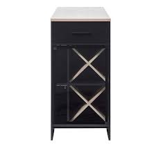 Table Bar Wine Imitation Chene Et Noir Mat Bar But Meuble Bar Cuisine Table Bar Meuble Bar