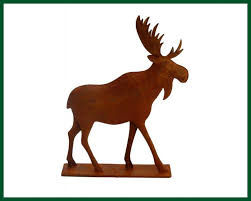 Shabby Chic Dekofigur Elch Metall Rusty Figur Rost Wohnen Dekoration Allerlei Dekoration Elch Winterdekorationen Bilder