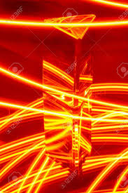 Brochure template layout, green cover design, business annual report, flyer, magazine set of four vertical brochure templates with abstract and geometric backgrounds. Glass Prism With Reflection On A Abstract Red And Yellow Neon Stock Photo Picture And Royalty Free Image Image 139759562