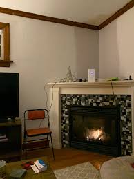 This summer we traveled around to various places while waiting to 1) purchase a fireplace mantel surround and clean it or paint it if necessary. Diy Faux Brick Fireplace Surround One Room Challenge Week Three Mel Makes A Mess