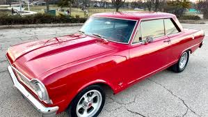 Image result for Regal Red 1965 Chevy II