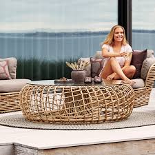 A solid build and will hold pride of. Cane Line Nest Coffee Table