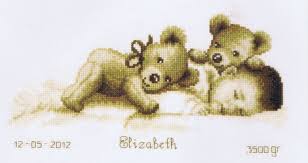 Not the actual product all patterns are available immediately for download after modern cross stitch patterns counted cross stitch patterns nursery patterns cross stitch baby newborn gifts diy wall art needle and. Sleeping Baby Birth Sampler Cross Stitch Kit By Vervaco