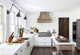Distressed solid pine wood real zinc top. A Charming Farmhouse Kitchen Makeover Cottage Style Decorating Renovating And Entertaining Ideas For Indoors And Out