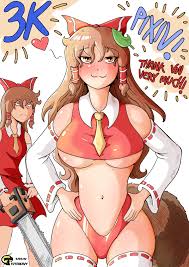 Rule34 - If it exists, there is porn of it  tuteheavy, mamizou futatsuiwa,  reimu hakurei  5297807