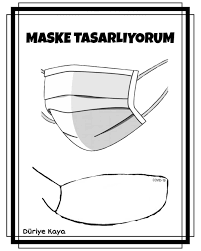 Maske Tasarliyorum Pandemi Maske Tasarlama Sayfalari Maskeler Okul