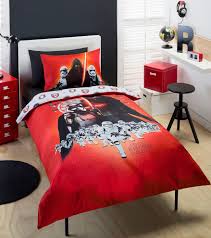 2pc star navy quilt set twin kids bedding patriotic reversible stripe white usa. Star Wars Quilt Cover Set Kylo Ren Captain Phasma First Order Single Ebay