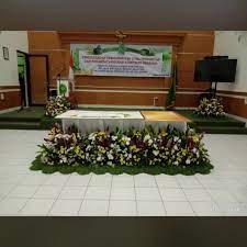 Dekorasi Taman Panggung Sederhana Naqie Florist