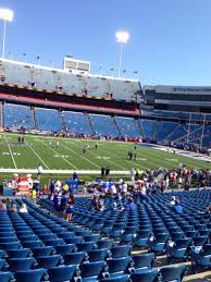 new era field section 135 row 31 seat 12 buffalo bills