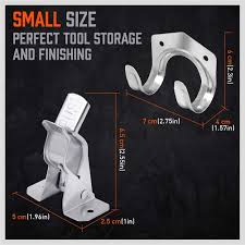 Before storing, wash and dry clothes thoroughly—you wouldn't want to pack away clothes with food or other stains. Buy Spring Grips 19 Pack Sedy Garage Closet Wall Organizer Holder For Brooms Mops Rakes Shovels Etc 15pc Spring Grips 4pc U Utility Hooks Online In Indonesia B08b5w2fy8