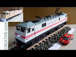 How To Make A Train Engine Electric Dc Motor Using Cardboard Diy Scale Model Rc Train Wap7 Youtube Train Train Engines Scale Models