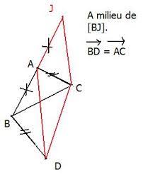 Determiner La Nature D Un Quadrilatere Avec Les Vecteurs Forum Mathematiques Seconde Reperage Et Vecteurs 534340 534340