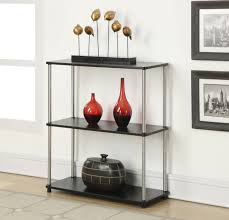 Modern styling is the essense of designs 2 go 3 tier black woodgrain bookshelf. Convenience Concepts Designs2go 3 Tier Bookshelf Black For Sale Online Ebay