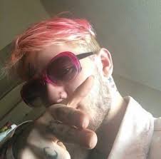 Pink Hair And Pink Glasses Lilpeep Lil Peep Beamerboy Lil Peep Hellboy Peeps